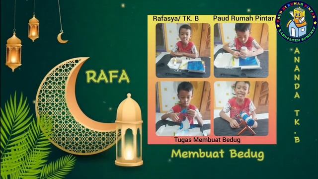 Ananda TK.B/ DAY-3/ MEMBUAT BEDUG/SAFARI RAMADHAN 1445/ PAUD HI RUMAH PINTAR смотреть онлайн