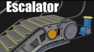 как устроен эскалатор?