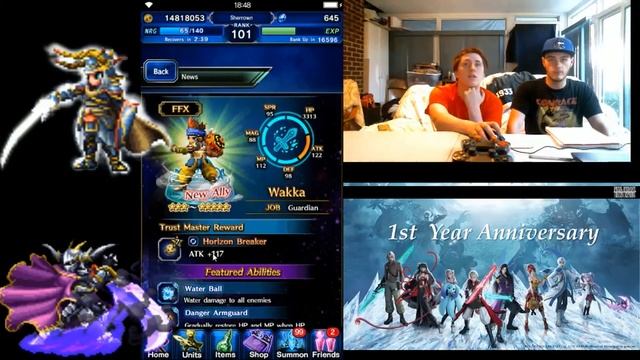 FFBE 1 Year Anniversary Update Video(Lots of Goodies) смотреть онлайн