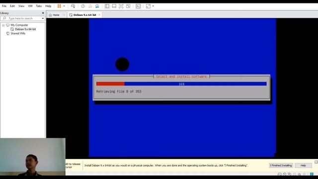Tutorial install debian 9 смотреть онлайн