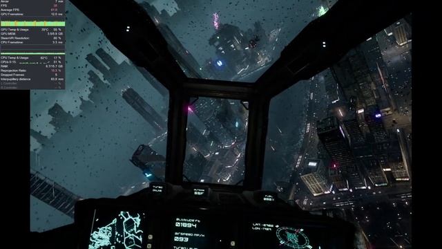 Aircar | VR benchmark UE4 | rtx3060 6GB laptop смотреть онлайн