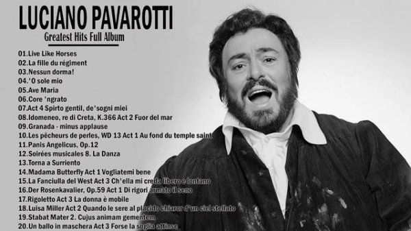 Top 20 Famous Opera Songs Of Luciano Pavarotti - The Very Best Of Luciano Pavarotti
