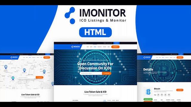 Imonitor - Ico Listing HTML Templates | Themeforest Website Templates and Themes смотреть онлайн