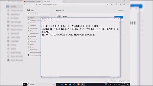 How to change your search engine in New Microsoft Edge смотреть онлайн