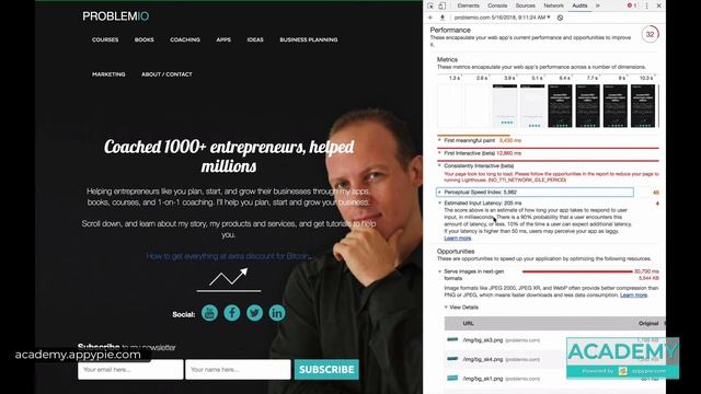 How to test your Site with Google Lighthouse: Lesson 22 смотреть онлайн