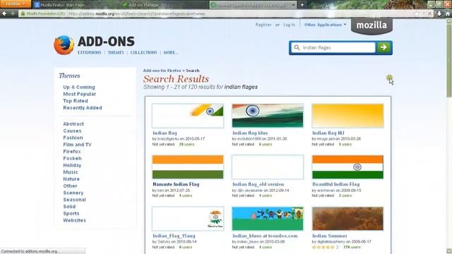 Change mozilla firefox navigation bar background theme TELUGU FULL HD смотреть онлайн