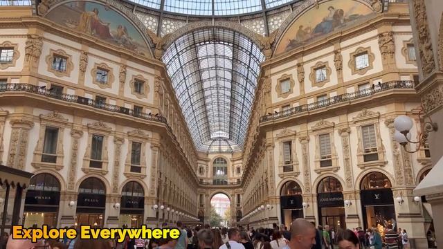 Milan Unveiled: A Visual Tour of Italy's Business and Fashion Hub смотреть онлайн