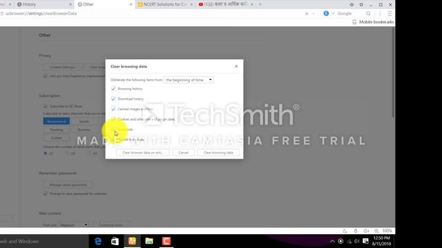 HOW TO |DELETE ALL BROWSING HISTORY OF|UC BROWSER|IN YOUR PC смотреть онлайн