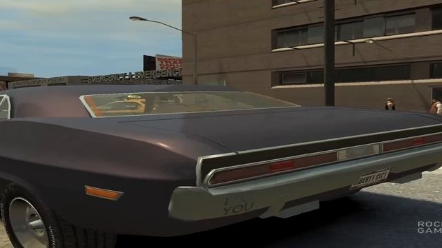 GTA IV 1970 Dodge Challenger Mod 1080p смотреть онлайн