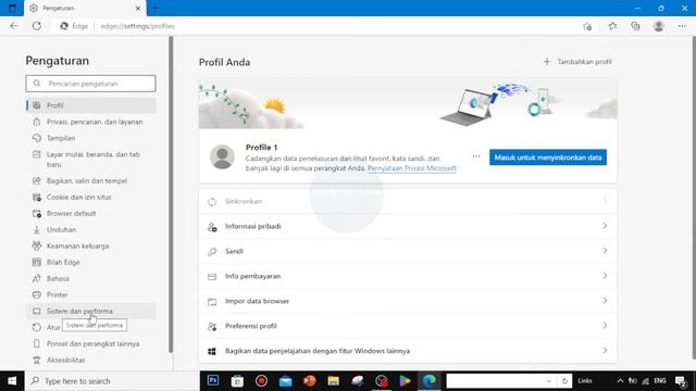 CARA AKTIFKAN MENU SISTEM DAN PERFORMA BROWSER MICROSOFT EDGE DI KOMPUTER смотреть онлайн