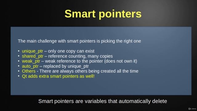 4. Smart pointers смотреть онлайн