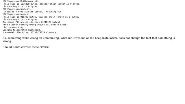 Repair an error:read-only efi partition смотреть онлайн
