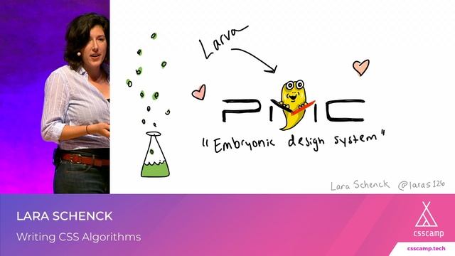 Writing CSS Algorithms by Lara Schenk | CSSCAMP 2019 смотреть онлайн