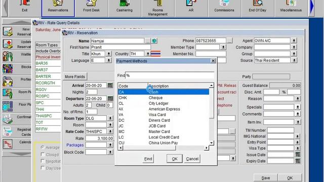 RIV SM RS 03 How to make booking own account in Opera Approved 17/06/2564 смотреть онлайн