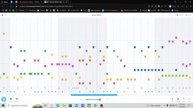 Demon Slayer (Kimetsu No Yaiba) - Zankyou Sanka/Opening 2 - Chrome Music Lab (Link In Desk) смотреть онлайн