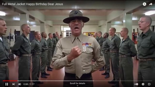 Full Metal Jacket Happy Birthday Dear Jesus YouTube — Mozilla Firefox 2021 12 24 13 32 42 смотреть онлайн
