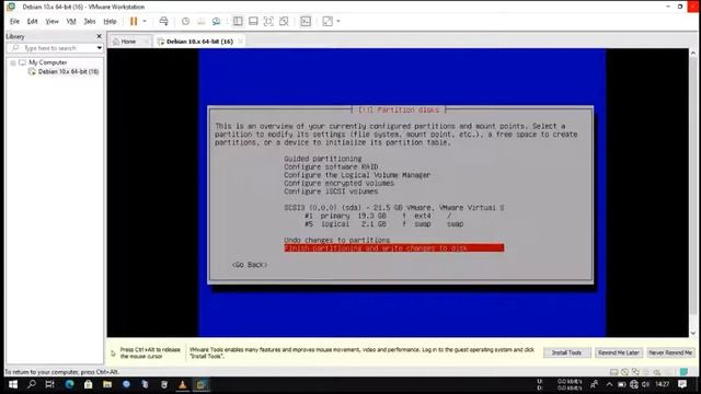 Instalasi Linux Debian 10.6 Server Menggunakan VMWare 15.5 смотреть онлайн