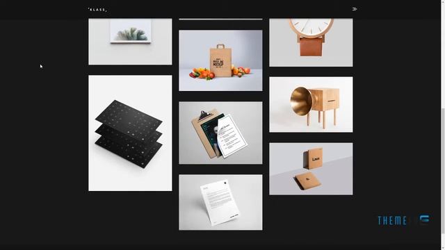 Klass Dark Minimal Portfolio WordPress Theme Maynard Wilfrid смотреть онлайн