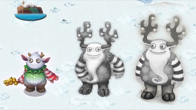 DOF Vs TLL Vs MSM - Seasonal Yool And Punkleton - Comparison ~ My Singing Monster