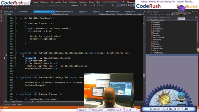 CodeRushed e119: Live From the DevExpress booth at Build - Rolling 3D D&D Dice, Special Effects, an смотреть онлайн