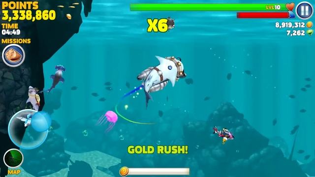 NEW PIRATE SHARK (HUNGRY SHARK EVOLUTION) смотреть онлайн