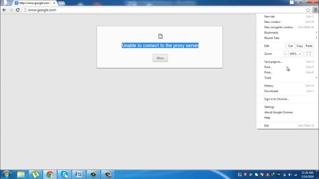 How To fix error In Chrome Unable to connect to the proxy server смотреть онлайн
