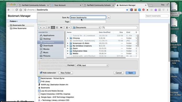 Exporting and Importing Chrome Bookmarks смотреть онлайн
