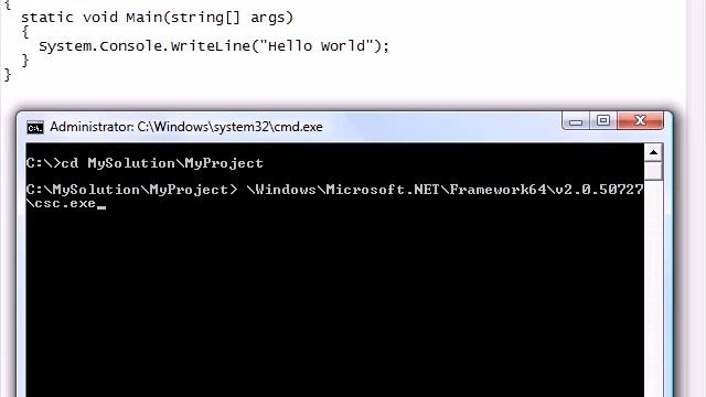 Runing C# program.FLV смотреть онлайн