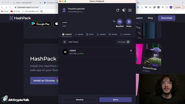 Hashpack Wallet Tutorial [Hedera HBAR Wallet]