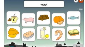 Food in English. Learn with game (Еда на английском. Учимся, играя)