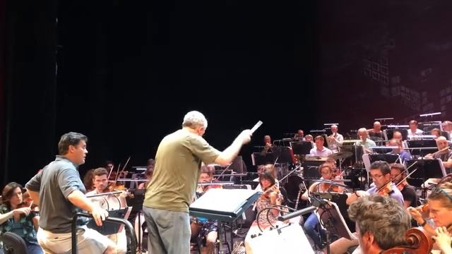 Répétition du concert "Une nuit à Broadway" part 1 смотреть онлайн