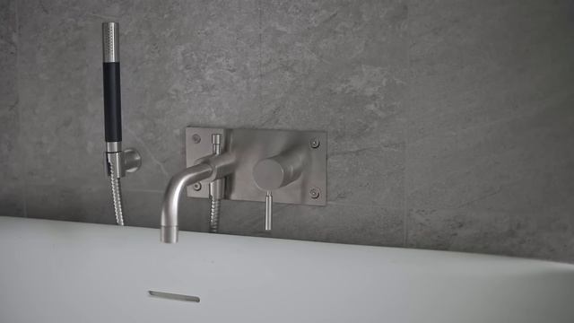 Tapwell bathroom taps in Brushed Nickel, stainless steel look. смотреть онлайн