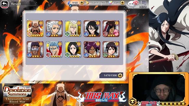 Bleach Brave Souls: Desolation Summons: Thousand-Year Blood War - 1100 Orbs смотреть онлайн