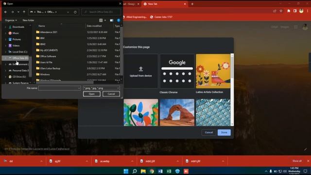 How to change google chrome background wallpaper смотреть онлайн