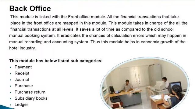 Hotel Property Management System