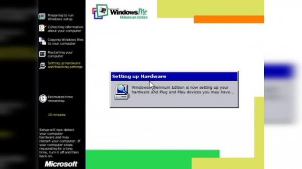 Установка Windows millennium edition (me)