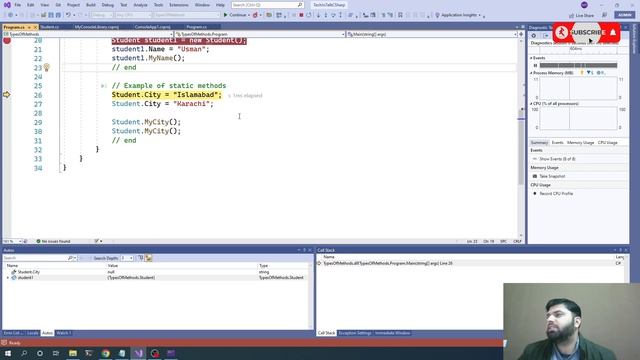 C#: Different useful features for debugging code in visual studio 2022 in Urdu | Hindi смотреть онлайн