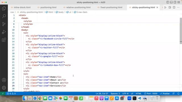How to Implement Sticky Scroll in CSS смотреть онлайн