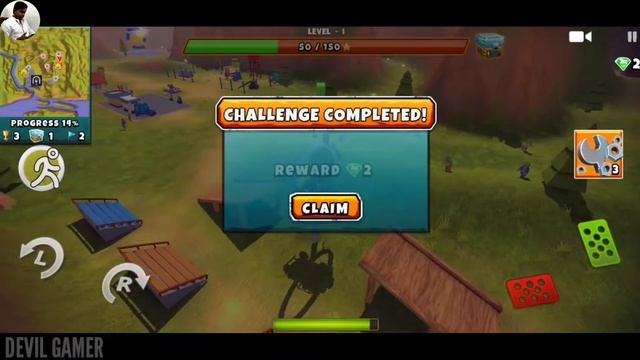 Zombie Offroad Safari - Gameplay Walkthrough Part - 1 (Android/iOS) смотреть онлайн