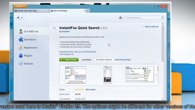 Find and Install Add-ons in Mozilla® Firefox on Windows® 8 PC смотреть онлайн