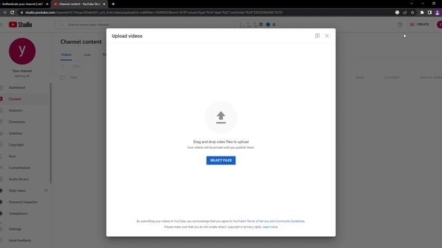 Channel content YouTube Studio Google Chrome 2023 04 02 06 54 30 смотреть онлайн