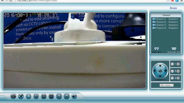Gview GW-NW4 720p WiFi NVR Web Interface - Chrome, IE, Safari, Edge Compatible смотреть онлайн