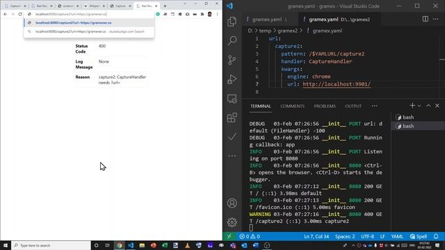 Gramex CaptureHandler Tutorial 1 Chrome Setup смотреть онлайн