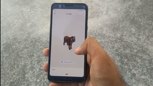 How to use Google 3D/AR Animals in any phone 🤷♂️ смотреть онлайн