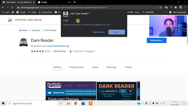 CARA MEMBUAT GOOGLE CHROME 100% DARK MODE / TAMPILAN HITAM SEMUA смотреть онлайн