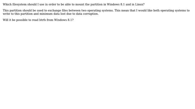 Common partition for Windows 8.1 and Linux смотреть онлайн