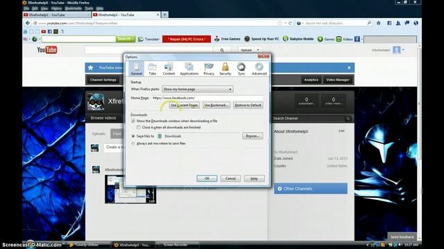How to set your homepage on Mozilla Firefox смотреть онлайн
