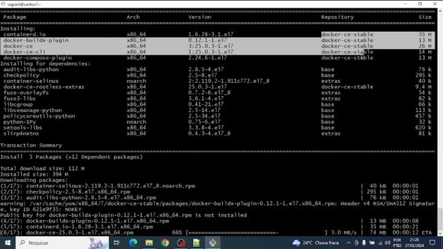 Instalação do docker e docker compose no linux centos 7 / centos 8 stream / centos 9 stream смотреть онлайн