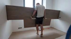 Как установить большую столешницу в одного