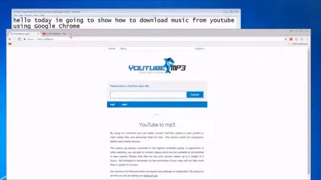 How to download music from youtube using Google Chrome смотреть онлайн